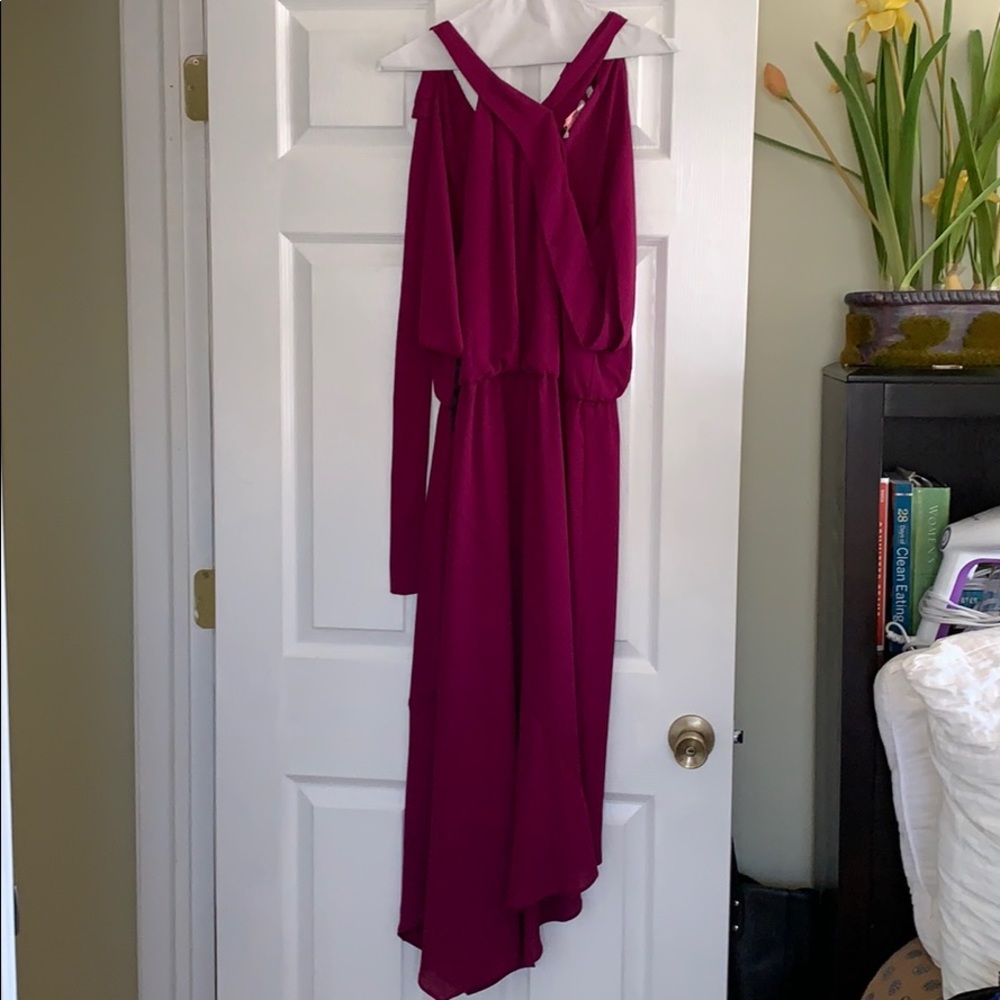 Halter Hi/Lo Formal Dresz